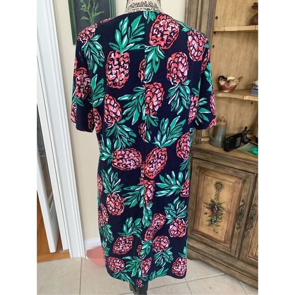 Draper James Pineapple Print Dress - Picture 5 of 6